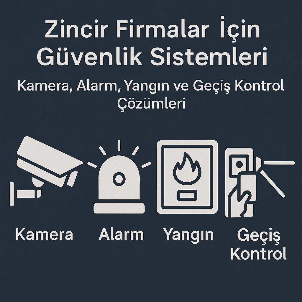 Zincir Firmalar İçin Güvenlik Sistemleri